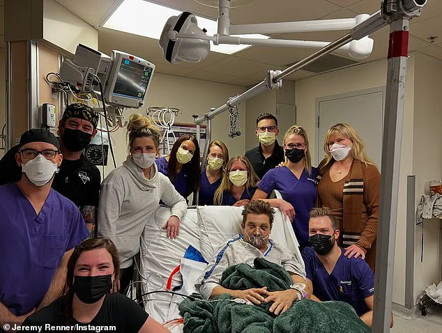 Hollywood Actor Jeremy Renner's Life-Threatening Snowcat Accident Leaves Him with 38 Broken Bones and Critical Injuries