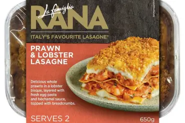 UK Recall of La Famiglia Rana Beef Lasagne Over Shellfish Contamination Risk to Allergies