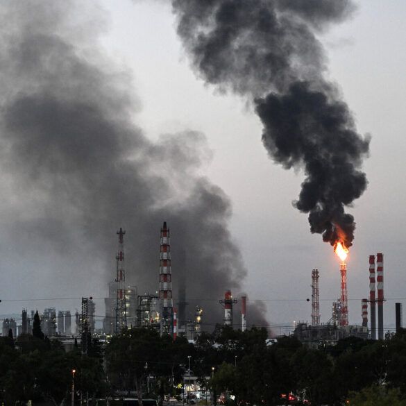 Iranian Rocket Strike Damages Haifa Port Area, Deputy Mayor Confirms No Fatalities