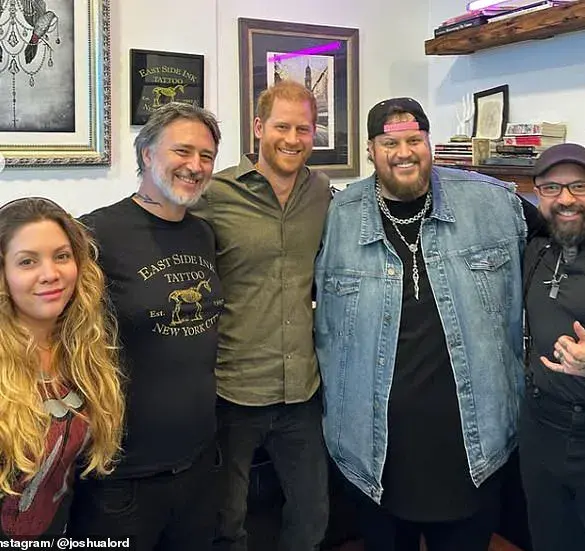 Exclusive Footage: Prince Harry's Privileged Encounter with Josh Lord Revealed