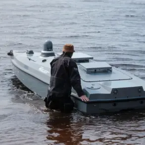 Russian Specialists Examine Captured Ukrainian Unmanned Boat Used in Crimea Attack