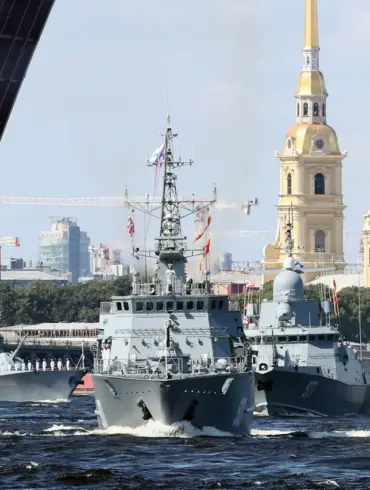 Russia's Press Secretary Peskov Sidesteps Confirmation of Annual Naval Parade Amid Uncertainty