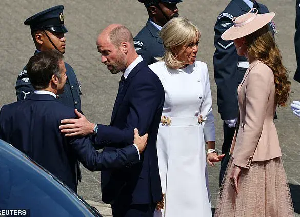 The Prince and Princess of Wales Host French President Macron in a Warm and Traditional Welcome