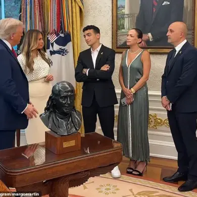 White House Communications Advisor Margo Martin's Instagram Post Captures Public Attention, Highlighting High-Stakes Presidential Aide Life