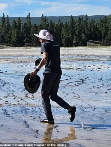 Public Outrage as Yellowstone Regulations Clash with Tourist's Ecosystem-Trampling Incident