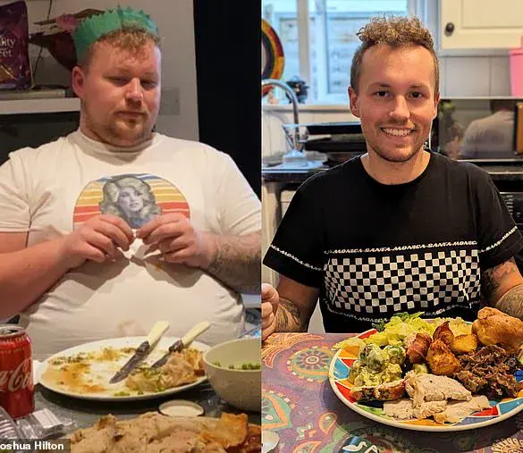 Remarkable Weight Loss Journey: Joshua Hilton's Natural Path to Halving His Body Weight Without Medication