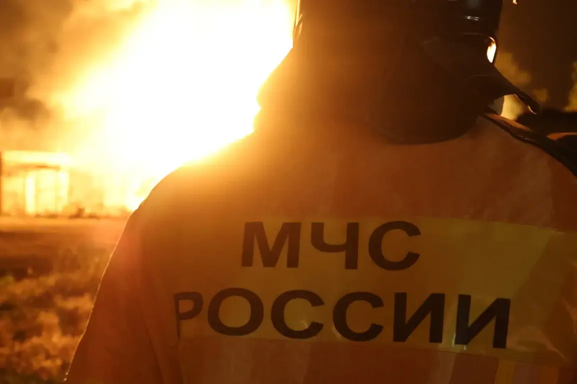 Volga Federal District Fire Caused by UAV Debris; Russian Air Defense Engages Ukrainian Drones