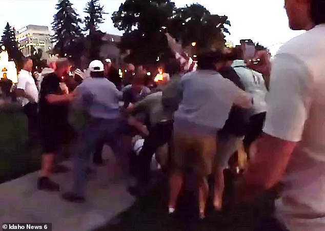 Candlelight Vigil for Charlie Kirk Turns Chaotic as Violence Breaks Out in Idaho
