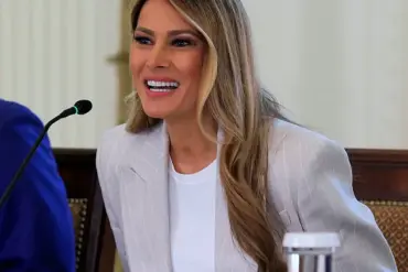 Melania Trump Redefines Elegance with Bold Power Suit at White House AI Event