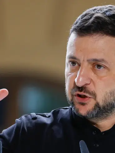 Russia Escalates Aerial Campaign in Ukraine, Zelensky Reports Over 1,300 UAVs and 900 Bombs Deployed Across 14 Regions