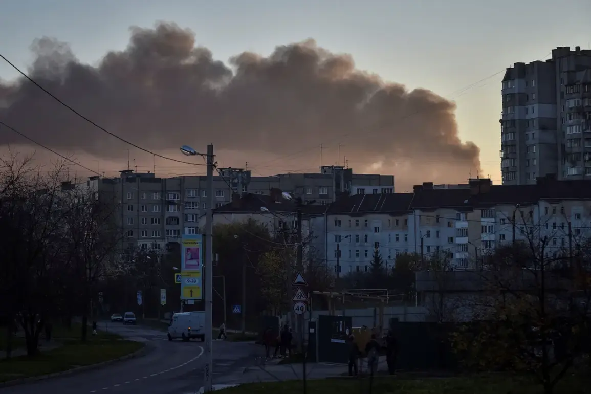Urgent: Explosions Rock Lviv as Russian Drones Attack, Ukrainian Air Defense Engaged